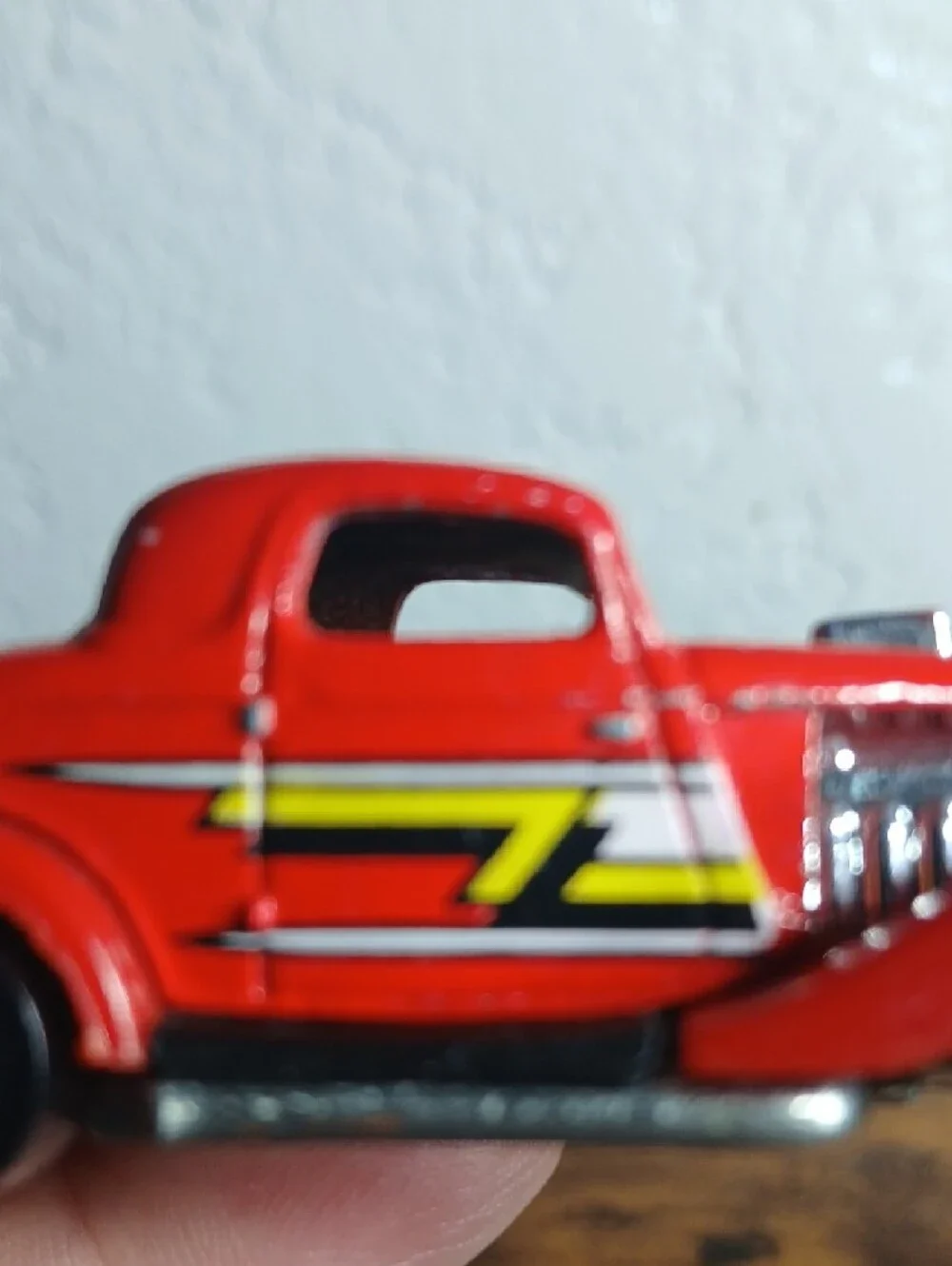Hot Wheels 1986 ZZ Top 3 Window '34 Ford Coupe Red Rock N Roll Car
